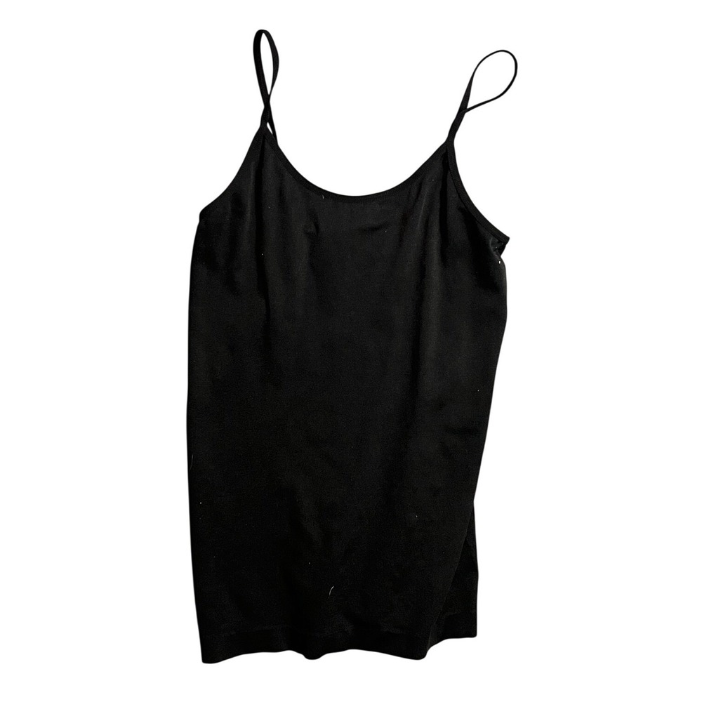 Under Control Women's Size M Black Camisole Spaghetti‎ Strap Stretch Tank Top